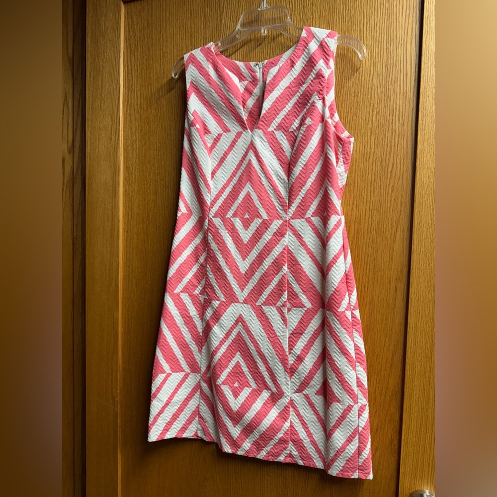 Taylor Geometric Sleeveless Dress